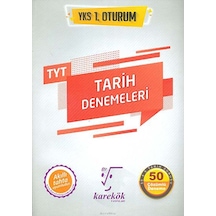 TYT Tarih Denemeleri 1.Oturum -  Karekök Eğitim Yayın