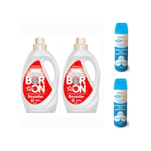 Doğal Sıvı Çamaşır Deterjanı Boron Beyazlar İçin 26 2 Yıkama+ Bortam Dezenfektan 500 Ml 2 Adet 86196624