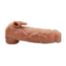 Odins Shop 15 CM Titreşimli Realistik Penis Kılıfı