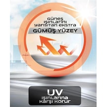 Gri Arora Shark 125motosiklet Brandası 4mevsim