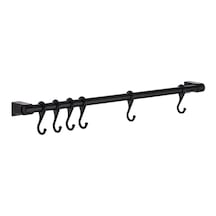 Vip Ahmet 6 Kancalı Askı Rayı 53 CM