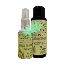 Eros Legent Erkeklere Stop Sprey 30 Ml + Erkeklere 60ml Boyutlandırıcı Şekillendirici Krem