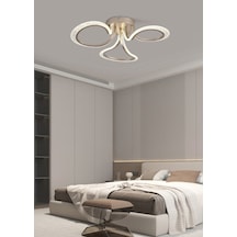 Celeste 3'lü Nikel Led Avize