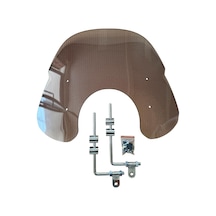 Vespa Lüx Tip Ayna Bağlantılı Siperlik Cam Tüm Modellere Uyumlu