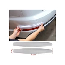 Peugeot 505 İle Uyumlu Esnek Tampon Koruma Bandı Yumuşak Koruyucu Şerit 2 Adet