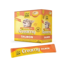 Delibon Creamy Somonlu Sıvı Kedi Ödülü 15 Gr 100'lü Paket