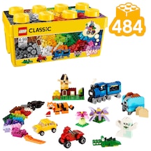 LEGO® Classic Orta Boy Yaratıcı Parçalar Yapım Kutusu 10696 4+ Yaratıcı Oyuncak Yapım Seti - 484 Parça