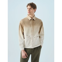 Loft Oversize Erkek Gömlek U.kol Lf2039632 Q1.v1 Denim