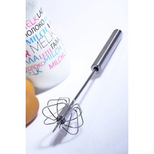 Paslanmaz Çelik Basmalı Otomatik Çırpıcı 38 Cm Paslanmaz Çelik Diğer