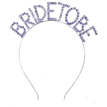 Kristal Taşlı Gümüş Renk Bride To Be Gelin Tacı Çocuk