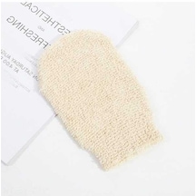 Fortunelane İki Yönlü Aşınma Kumaş Eldiven - Kırmızı, 22x11cm Banyo Eldiveni Diğer