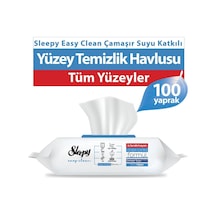 Sleepy Easy Clean Çamaşır Suyu Katkılı Yüzey Temizlik Havlusu 100'lü Diğer