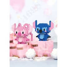 Stitch Ve Angel 3d Yapboz 2'li Seti