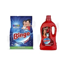 Bingo Tüm Renkler Deterjan 6 Kg+ Renkliler 3lt 2'li Set Diğer