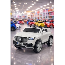 Miracle 12v Uzaktan Kumandalı Akülü Araba Suv Model Çocuk Arabası Beyaz