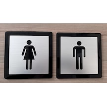 Wc Yönlendirme Modern Tasarım Levha