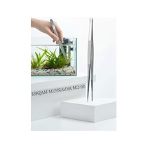 30 Cm Çelik Cımbız, Uzun Tasarım İle Akvaryum Maşası