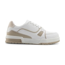 Lumberjack Penıta 5fx Beyaz Kadın Sneaker Beyaz-bej Beyaz - Bej