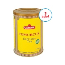 Çaykur Earl Grey Tomurcuk Dökme Çay Teneke 3 x 200 G