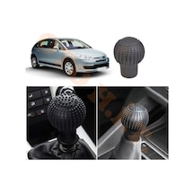 Citroen C4 Mk1 Manuel Uyumlu Vites Kılıfı Masajlı Mat Siyah
