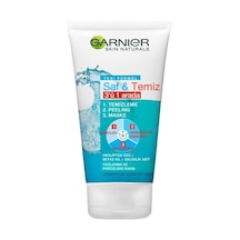 Garnier Saf&Temiz 3Ü1 Arada Temizleme&Peeling&Maske 150 Ml