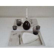 Amerikan Servis Caren Plain 32 x 45 CM Bej - 2'li Bej