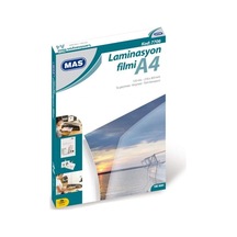 Laminasyon Filmi- 125 Mikron A4 100'lü Paket