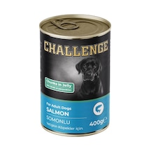 Challenge Somonlu Yetişkin Köpek Konservesi 400 Gr