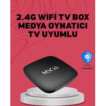 Mey İthalat 4k Uhd Android Medya Oynatıcı 8 Gb Hafıza 2 Gb Ram Wi-fi Destekli Renkli