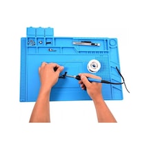 S160 Isıya Dayanıklı Silikon Ped Mıknatıslı Tamir Pedi 45x30cm