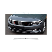 Ebal Otomotiv VW PASSAT B8 Krom Ön Panjur Üstü Kaput Çıtası 2015-2019 Arası