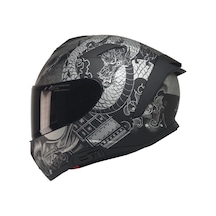 Mts Prohelmet 340 Goldy Grey Gri-siyah