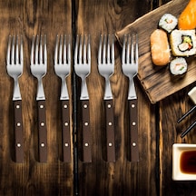 Lazbisa Mutfak Bıçak Seti Steak Et Çatalı Restoran Şık Venge Ağa