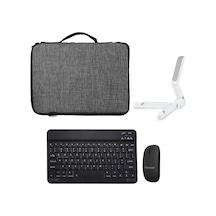 Xiaomi Uyumlu Pad 6-6 Pro 11'' İçin Çanta+bt Klavye+mouse+stand Al8112
