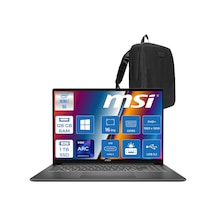 MSI Modern 16S AI+ G3MG G3MG-049TRP38 Ultra 7 355 128 GB 1 TB SSD 16" W11P Dizüstü Bilgisayar +Çanta