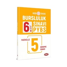 6.Sınıf PYBS Bursluluk Sınavı Fasiküllü 5 Deneme -  Data Yayınları