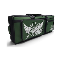 Pa5x, Kronos 2, Kronos 3, Pa700, Pa900, Pa1000 Uyumlu Baskılı Keyboard Org Softcase Taşıma Çantası Haki