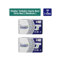 Holder Yetişkin Hasta Bezi Orta Boy M 2 x 30'lu