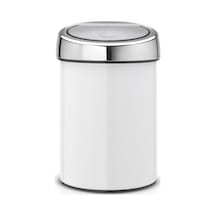 Brabantia Çöp Kutusu 3 Lt Touch Bin Dokunmatik Beyaz 364488 Beyaz