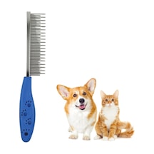 Kısa Tüy Uzun Tüy Kıtık Açıcı Metal Kedi Köpek Tarağı