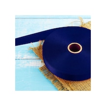 Saten Kurdele Lacivert 3cm 10 Metre - 691736483 Diğer