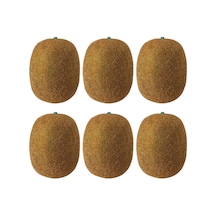 Yapay Meyve Kivi Fake Fruit 6 Lı Paket