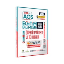2026 Meb AGS Eğitim Bilimlerinin Kara Kutusu Öğretim Yöntem Ve Teknikleri ÖSYM Çıkmış Soru Bankası