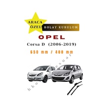 Opel Corsa D 2006-2019 Araca Özel Silecek Ön İki