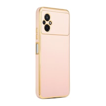 Zore Poco M5 Kılıf Ogaa Bark Kapak - Rose Gold