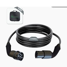 Tip-2 Şarj Kablosu 22 KW / 32A / 5M 380V Ac + Taşıma Çantası