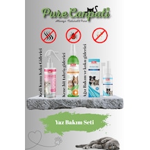 Purecanpati Kedi Koku Giderici/ağız Bakım/cilt Tahriş Bakım Seti