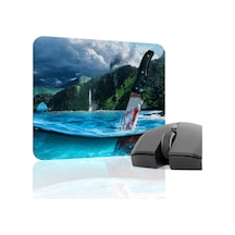 Far Cry Kaymaz Dikişli Kauçuk Oyuncu Mousepad V5 - 22x18 Gaming Mouse Pad Fare Altlığı