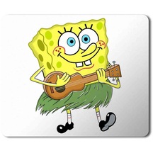 Sünger Bob Gitar Çalan Sponge Bob Baskılı Mousepad Mouse Pad
