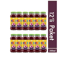 12'li Kids Organik Üzümlü Meyve Suyu 200 Ml
